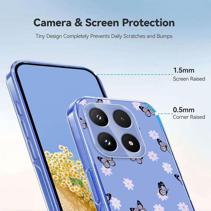 Bild 3,  Xiaomi 17 Skal TPU Fjärilar/Blommor