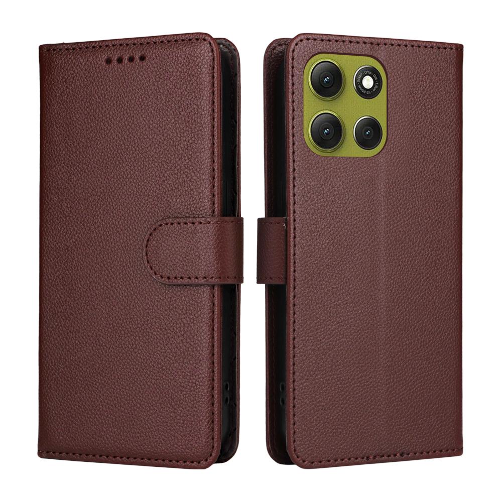  Motorola Moto G86 Power / G86 5G Fodral Läder Brun