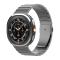  Samsung Galaxy Watch 8 46/44/40 mm Armband Metall Grå