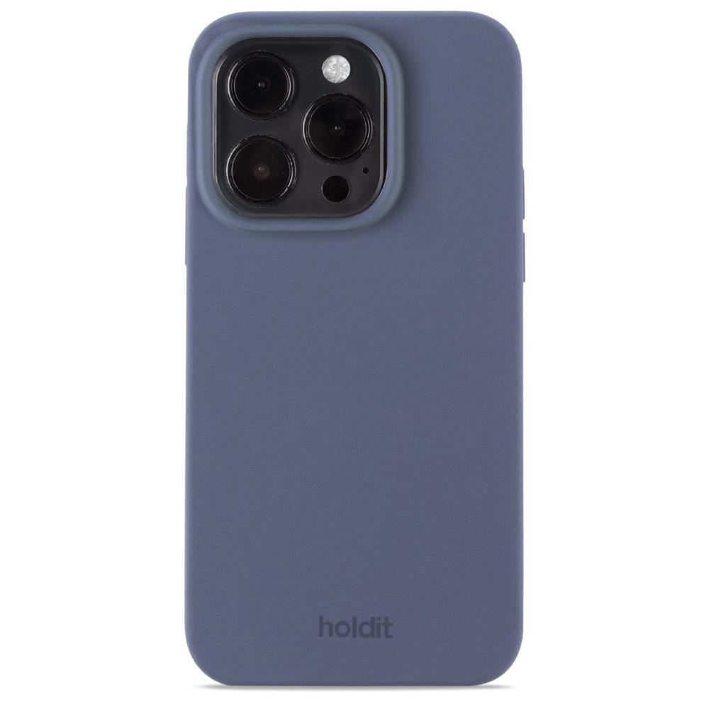 holdit holdit iPhone 15 Pro Mobilskal Silikon Pacific Blue