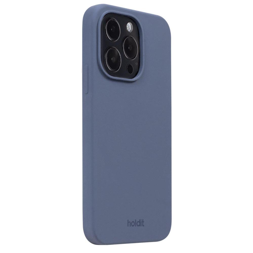 holdit holdit iPhone 15 Pro Mobilskal Silikon Pacific Blue