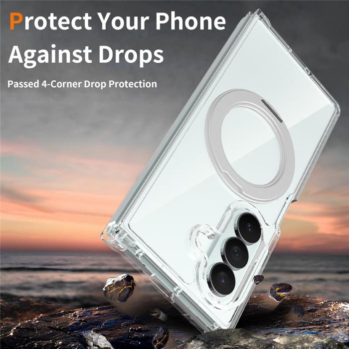 Bild 2,  Samsung Galaxy Z Fold 8 Ultra Skal MagSafe TPU Transparent