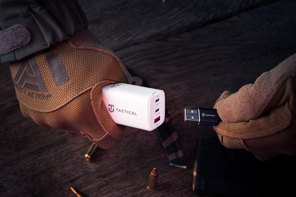 Tactical Tactical 65W GaN Väggladdare FlashBang Vit