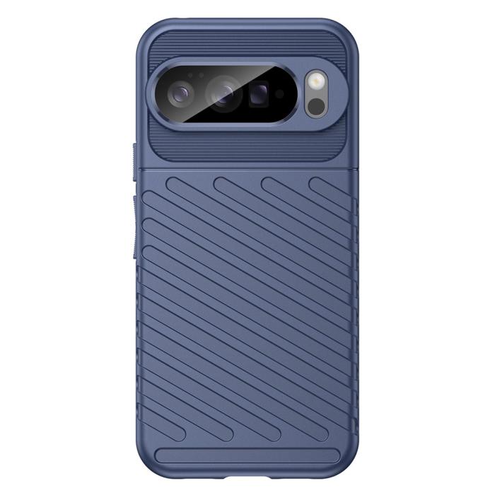 Bild 2,  Google Pixel 10 Pro XL Skal Twill Textur Blå