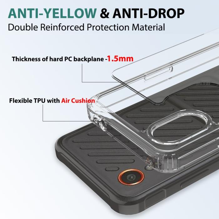 Bild 4,  Samsung Galaxy Xcover 7 Skal TPU / Akryl Transparent