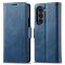 LC.IMEEKE LC.IMEEKE Galaxy Z Fold 5 Fodral RFID Läder Blå
