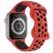 ColorPop Sportarmband Dual-Color Apple Watch 42/44/45/46/49 mm (M/L) Röd/Svart