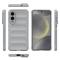  Samsung Galaxy S25 Edge Skal Magic Shield Ljus Grå