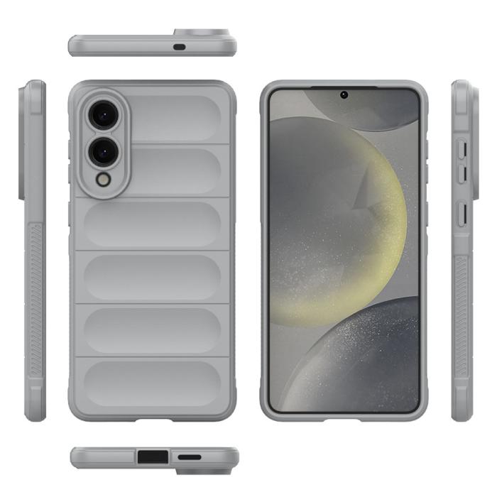 Bild 2,  Samsung Galaxy S25 Edge Skal Magic Shield Ljus Grå