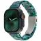 LEMONDA LEMONDA Apple Watch 42/44/45/46/49 mm Armband Resin Grön