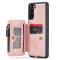 CASEME CASEME Galaxy S23 Plus Skal Med Magnetisk Plånbok Ljus Rosa