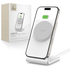 Tech-Protect Tech-Protect 15W Qi Magnetisk MagSafe Laddare Vit