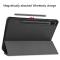  Samsung Galaxy Tab S7 / Tab S8 Fodral Tri-Fold Pennhållare Svart