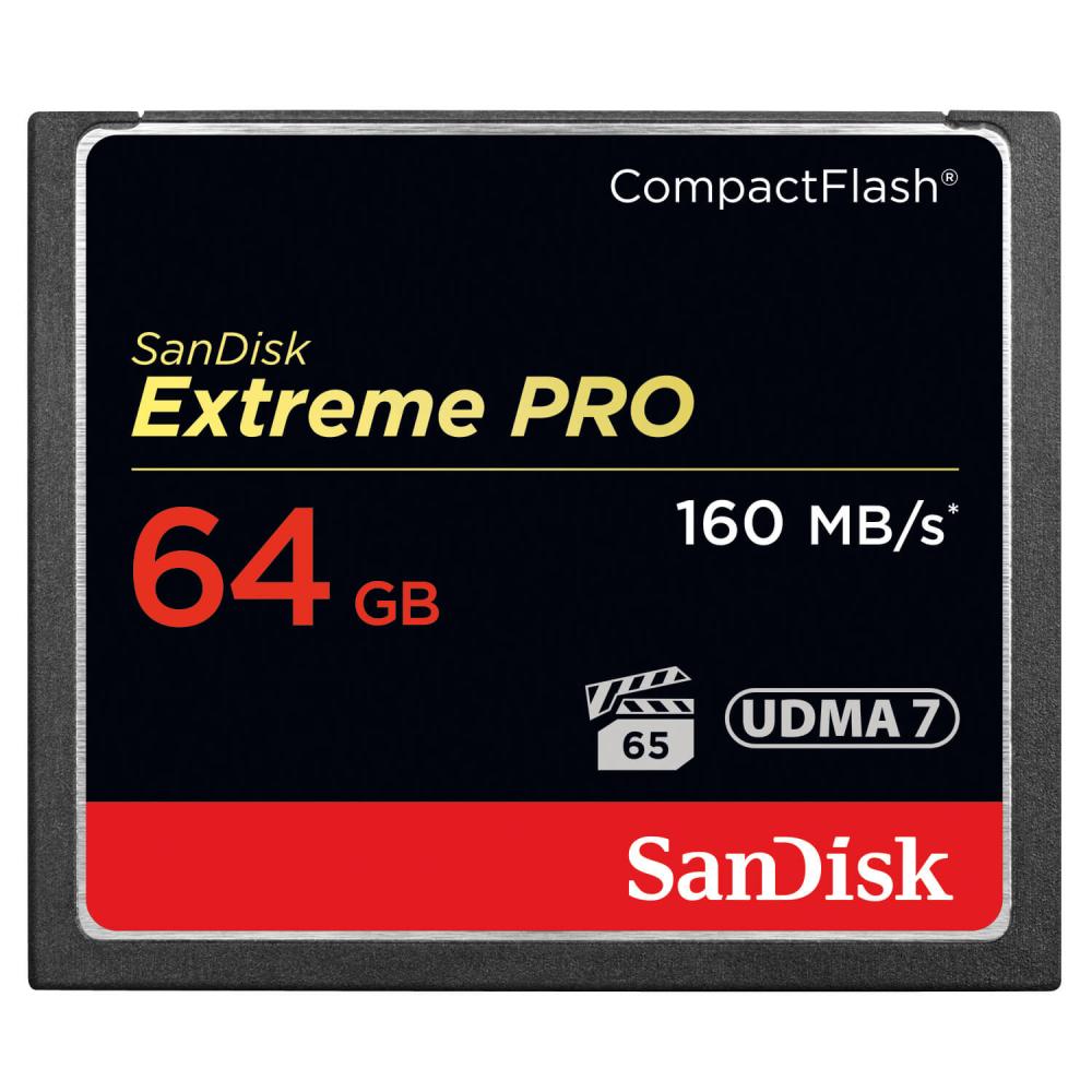 SanDisk SanDisk CF Extreme Pro 64GB 160MB/s Minneskort