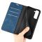  Samsung Galaxy S23 Plus Flip Fodral Skin Touch Blå