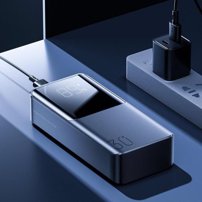 Bild 3, JOYROOM Joyroom 30000 mAh Power Bank 15W Svart