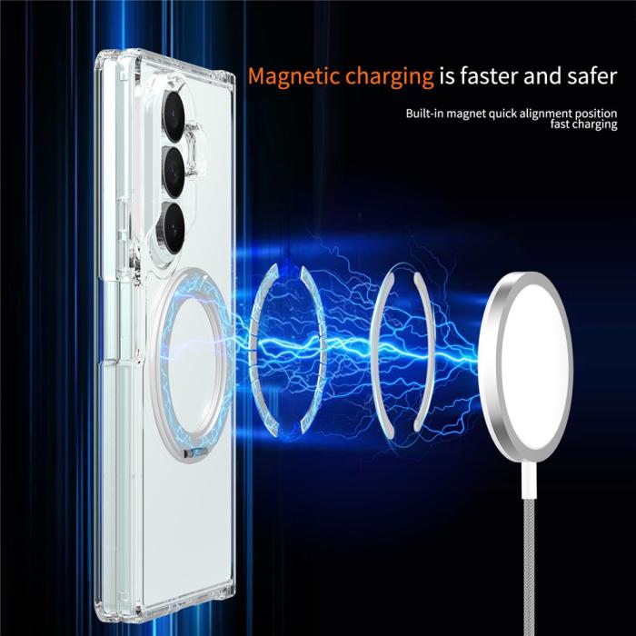 Bild 6,  Samsung Galaxy Z Fold 8 Ultra Skal MagSafe TPU Transparent