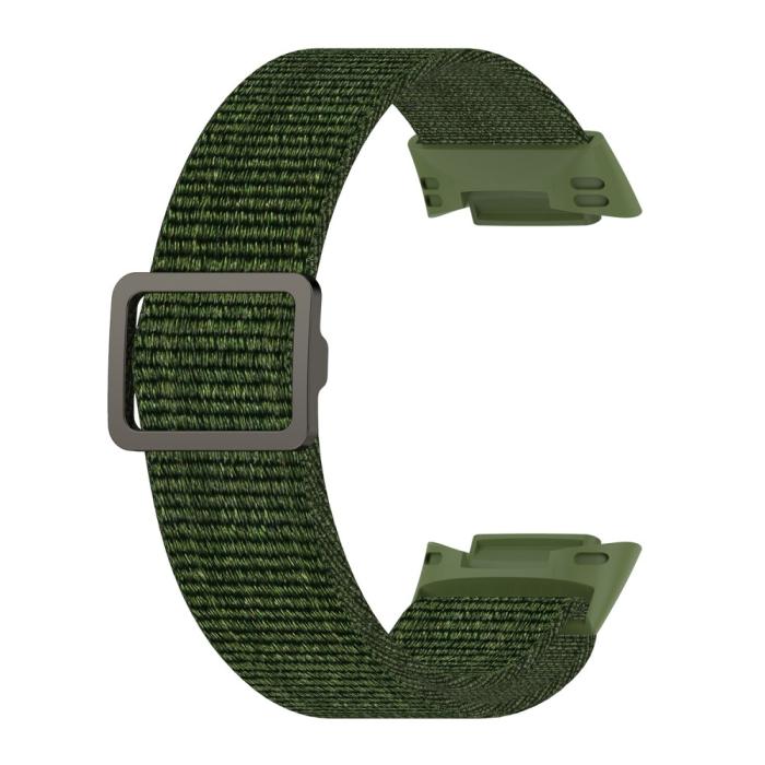 Bild 3,  Fitbit Charge 6 / 5 Armband Justerbart Nylon Grön