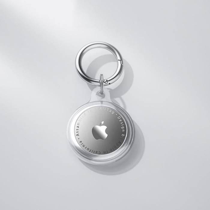 Bild 3, Tech-Protect Tech-Protect Apple AirTag 2/1 Hållare Nyckelring Icon Transparent