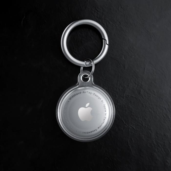 Bild 4, Tech-Protect Tech-Protect Apple AirTag 2/1 Hållare Nyckelring Icon Transparent