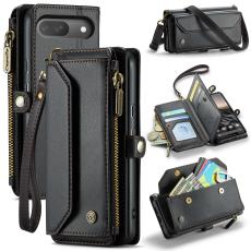 CASEME CASEME Google Pixel 10/10 Pro / 9/9 Pro Fodral L&auml;der Svart