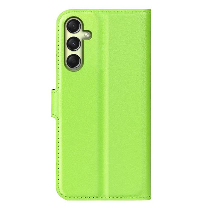 Bild 6,  Samsung Galaxy A16 Fodral Litchi Läder Grön