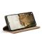 CASEME CASEME Xiaomi 14T Pro Fodral Flip Läder Brun