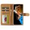 LC.IMEEKE LC.IMEEKE Samsung Galaxy S24 Plus Fodral Läder Brun