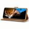 LC.IMEEKE LC.IMEEKE Samsung Galaxy S24 Plus Fodral Läder Brun
