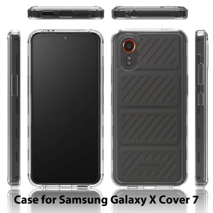 Bild 6,  Samsung Galaxy Xcover 7 Skal TPU / Akryl Transparent