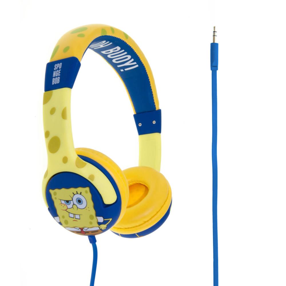 OTL Svampbob Hörlur För Barn On-Ear Gul