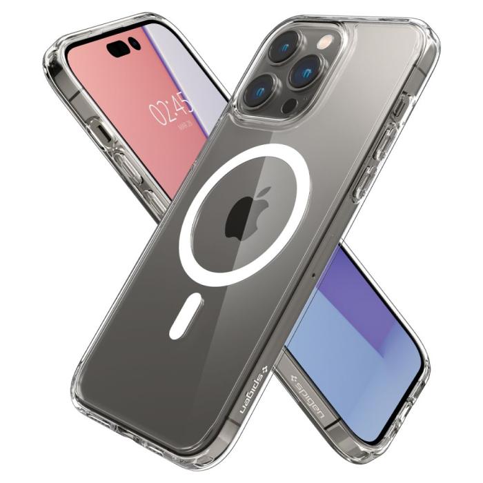 Bild 6, Spigen Spigen iPhone 14 Pro Skal Ultra Hybrid Mag MagSafe Vit