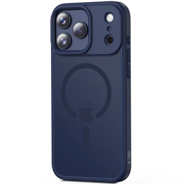 Bild 3, Tech-Protect Tech-Protect iPhone 17 Pro Skal MagSafe MagMat Deep Blue