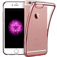  iPhone 7/8 Plus - F&auml;rgad TPU - Ros&eacute;guld