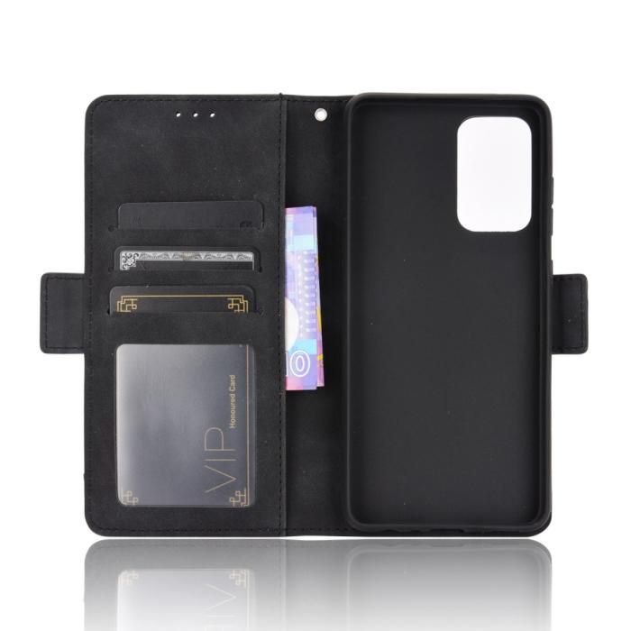 Bild 3,  Samsung Galaxy A72 - Fodral Med Avtagbart Kortfodral - Svart