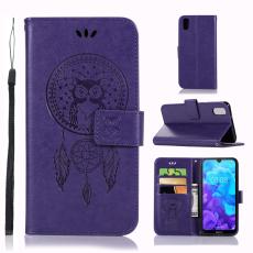  Huawei Y5 (2019) - Dreamcatcher Pl&aring;nboksfodral - Lila