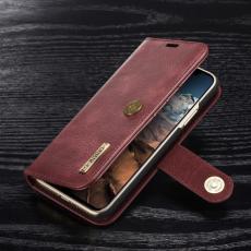 DG.MING iPhone X/Xs - DG.MING Pl&aring;nboksfodral/Magnet Skal - R&ouml;d