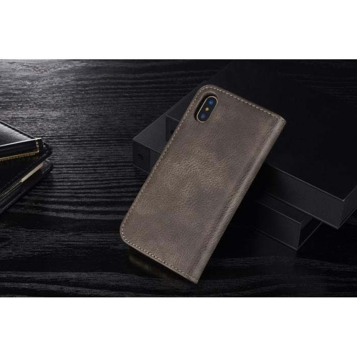 Bild 4, DG.MING iPhone X/Xs - DG.MING Plånboksfodral/Magnet Skal -