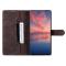 AZNS AZNS Samsung Galaxy S23 Ultra Fodral Läder Brun