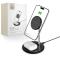Tech-Protect Tech-Protect 15W Qi 2in1 Magnetisk MagSafe Laddare Svart