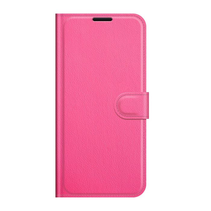 Bild 2,  Nokia G10 / G20 Fodral Litchi Läder Rosa