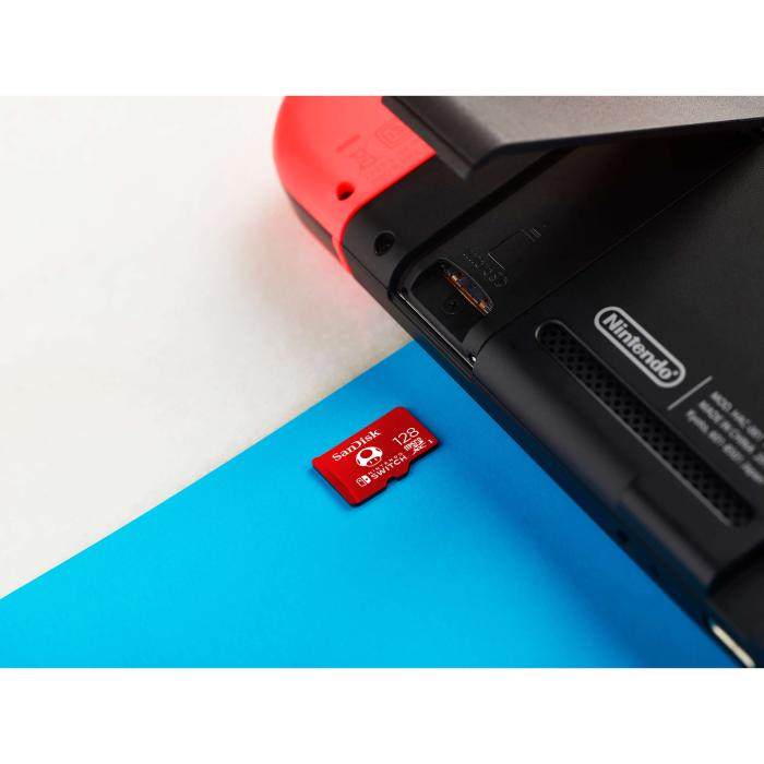 Bild 4, SanDisk SanDisk MicroSDXC Nintendo Switch 128GB UHS-I,100/90