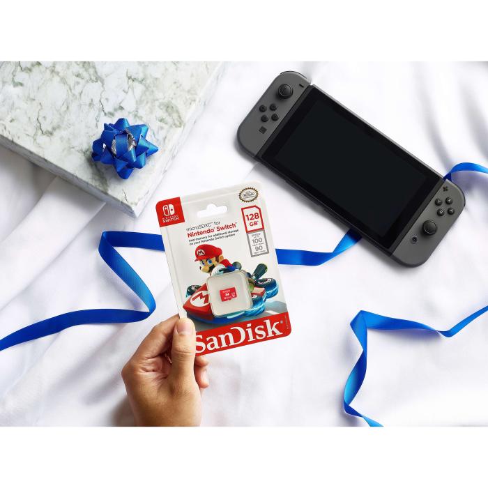 Bild 7, SanDisk SanDisk MicroSDXC Nintendo Switch 128GB UHS-I,100/90