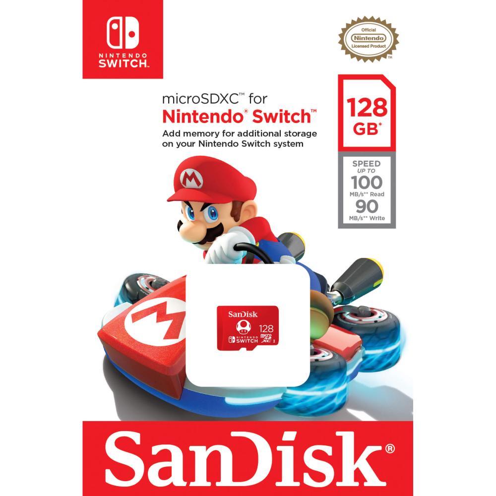 SanDisk SanDisk MicroSDXC Nintendo Switch 128GB UHS-I,100/90