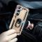  Samsung Galaxy S23 Plus Skal Ring Shockproof Hybrid Guld
