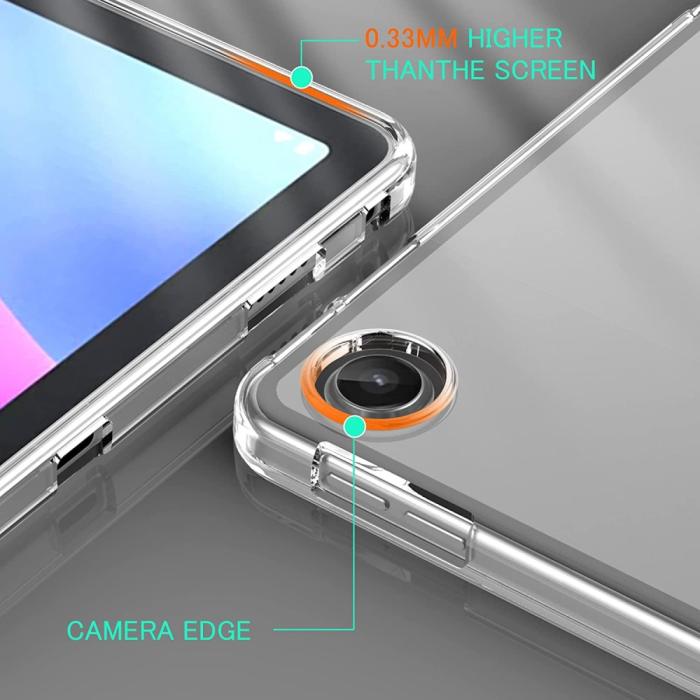 Bild 5,  Lenovo Tab M10 Plus Gen 3 Skal TPU Matt Transparent