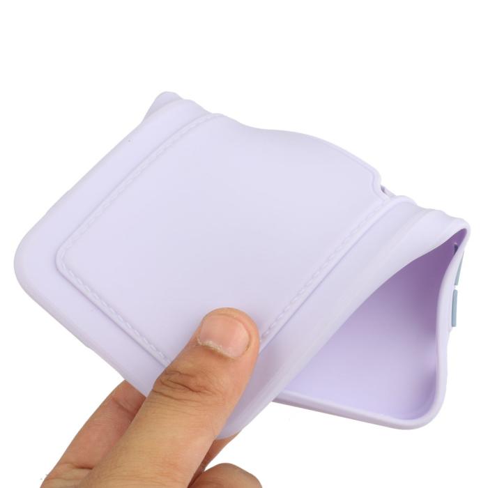 Bild 6,  iPhone 13 Skal Med Kortfack Lila