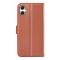  Samsung Galaxy A07 Fodral Litchi Läder Brun