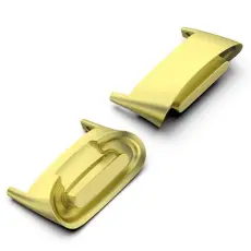  F&auml;sten F&ouml;r Fitbit Charge 5 Metallarmband Guld