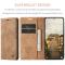 CASEME CASEME Xiaomi 14T Pro Fodral Flip Läder Brun